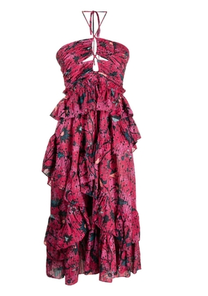 Ulla Johnson Simona floral-print dress - Pink