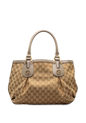 Gucci Pre-Owned 2000-2014 GG Canvas Scarlett tote bag - Brown