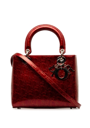 Christian Dior Pre-Owned 2001 Medium Patent Ultimate Lady Dior satchel - Red