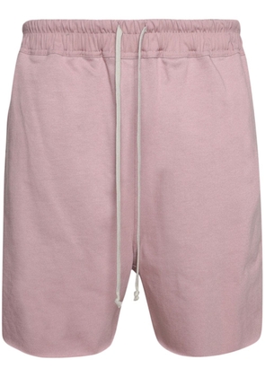 Rick Owens drop-crotch drawstring shorts - Pink