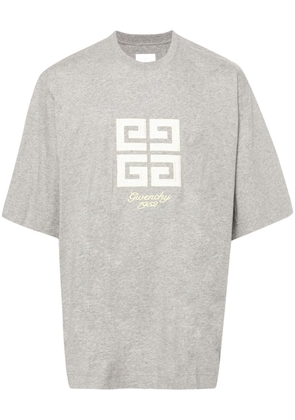Givenchy 4G-motif cotton T-shirt - Grey