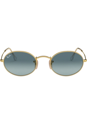 Ray-Ban RB3547 oval sunglasses - Gold