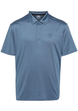 Rossignol raised-logo polo shirt - Blue