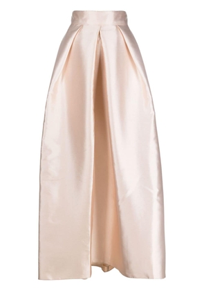 Gemy Maalouf high-waisted pleated skirt - Neutrals