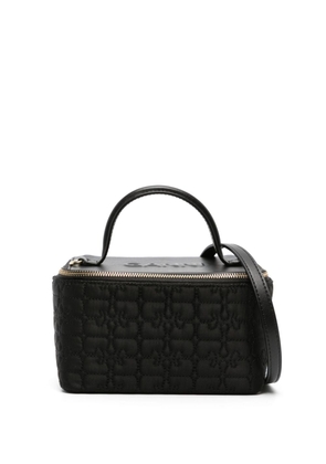 GANNI Butterfly quilted tote bag - Black