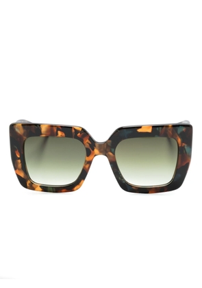 Barton Perreira Wailua square-frame sunglasses - Brown
