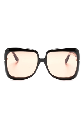 TOM FORD Eyewear oversize-frame sunglasses - Black