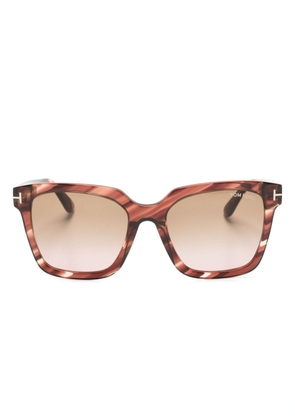 TOM FORD Eyewear square-frame sunglasses - Brown