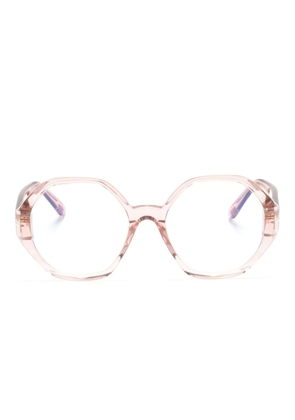 TOM FORD Eyewear geometric-frame glasses - Pink
