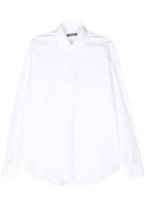 Corneliani cotton poplin shirt - White