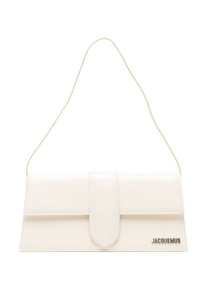 Jacquemus Le Bambino leather shoulder bag - White