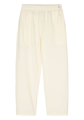 Save The Duck elasticated-waist straight-leg trousers - Yellow