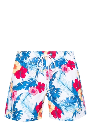 Sundek floral-print swim shorts - White