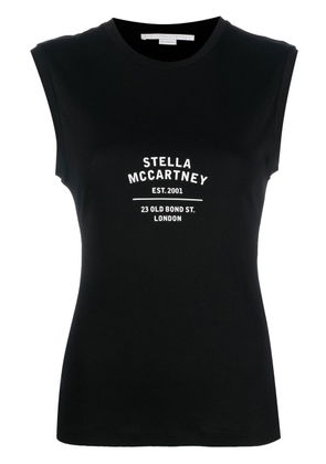 Stella McCartney logo-print cotton T-Shirt - Black