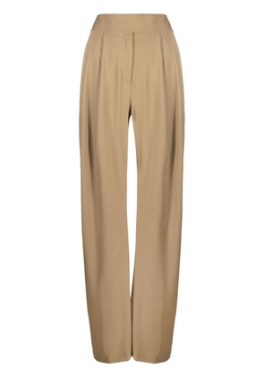 The Attico high-waisted trousers - Neutrals