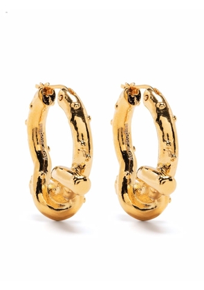 Acne Studios knot-design earrings - Gold