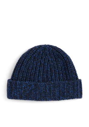 Johnstons Of Elgin Cashmere Ribbed Beanie