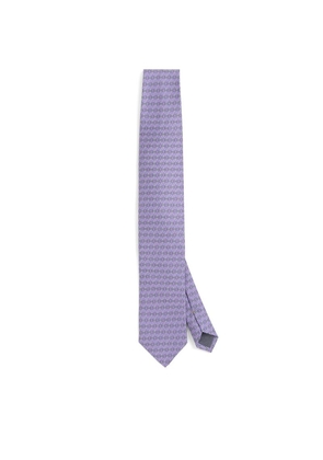 Eton Silk Geometric Pattern Tie