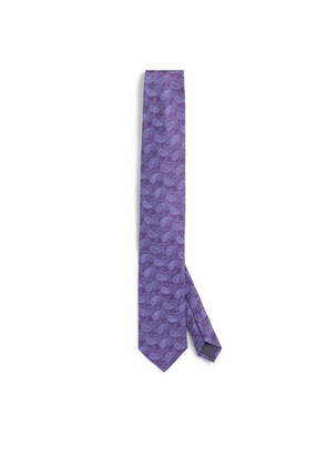 Eton Silk Paisley Print Tie