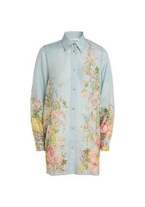 Zimmermann Silk Floral Waverly Shirt