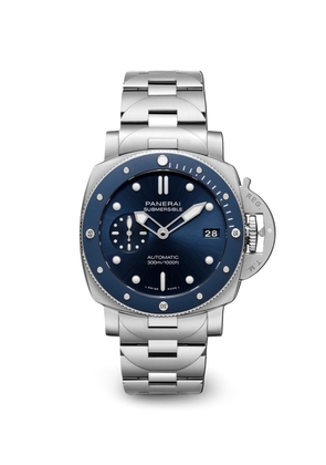 Panerai Stainless Steel Submersible Watch 42Mm
