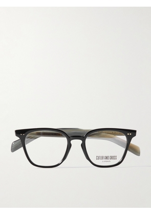 Cutler and Gross - GR05 Cat-Eye Acetate Optical Glasses - Men - Black