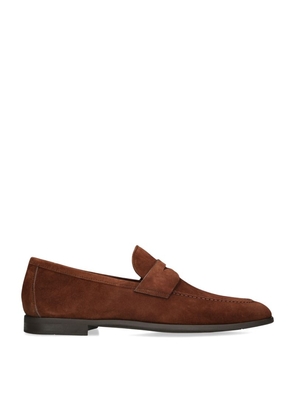 Magnanni Suede Aston Loafers