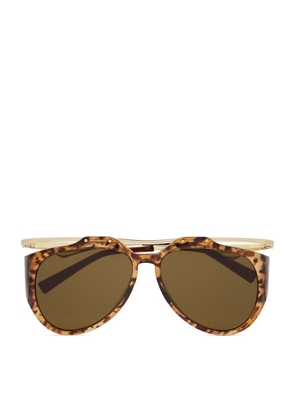Saint Laurent Amelia Aviator Sunglasses
