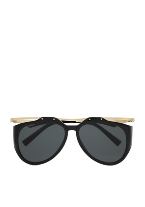 Saint Laurent Amelia Aviator Sunglasses
