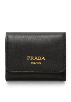 Prada Small Leather Trifold Wallet