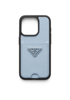 Prada Saffiano Leather Iphone 15 Pro Case