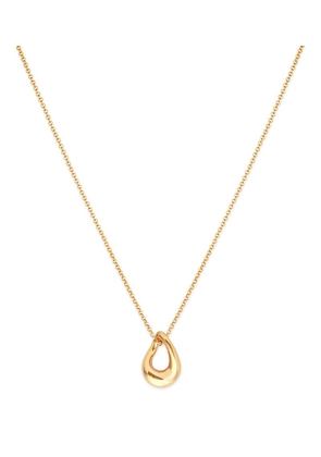 Astrid & Miyu Gold-Plated Silver Molten Necklace