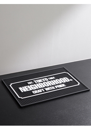 Neighborhood - Printed PVC Mat - Men - Black