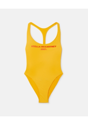 Stella McCartney - Stella McCartney 2001. Print Swimsuit, Woman, Yellow, Size: L
