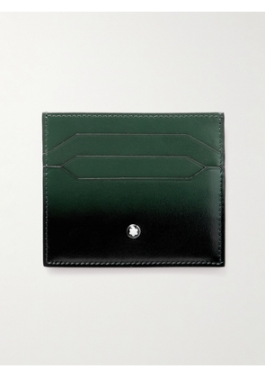 Montblanc - Meisterstück Dégradé Leather Cardholder - Men - Green