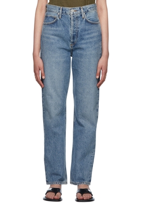 AGOLDE Blue 90s Pinch Jeans