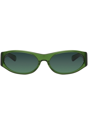FLATLIST EYEWEAR Green Eddie Kyu Sunglasses