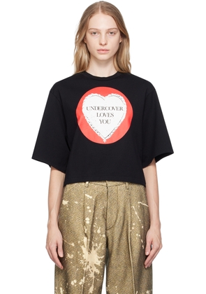 UNDERCOVER Black 'Undercover Loves You' T-Shirt