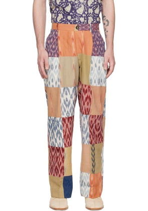 Kartik Research Multicolor Patchwork Trousers