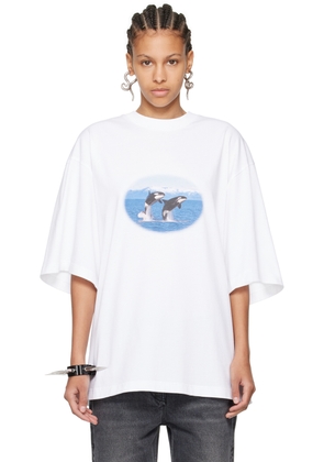 ABRA White Orca T-Shirt