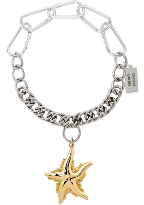 Chopova Lowena Silver & Gold Starfish Necklace