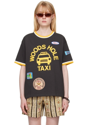 Bode Black Discount Taxi T-Shirt