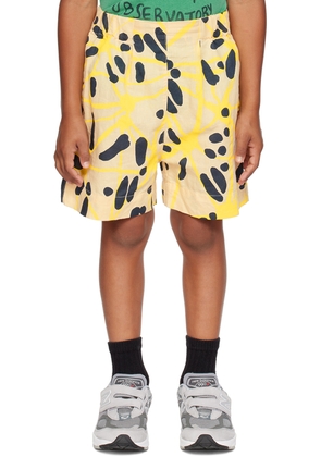 The Animals Observatory Kids Multicolor Monkey Shorts