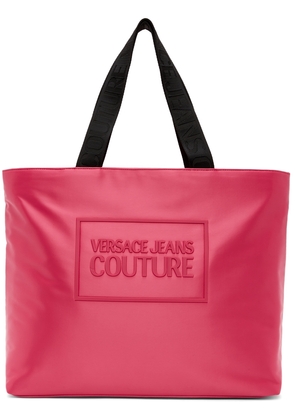 Versace Jeans Couture Pink Gummy Logo Tote