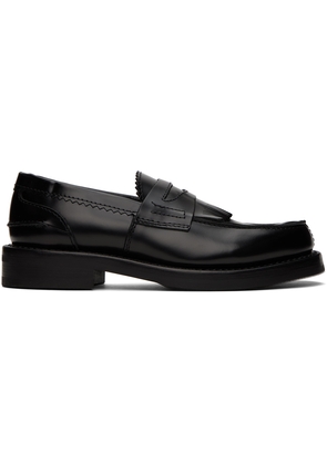 OUR LEGACY Black Serrated Loafers