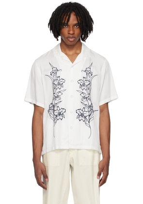 rag & bone White Avery Resort Shirt