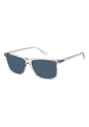 Polaroid Polarized Blue Rectangular Mens Sunglasses PLD 4137/S 0KB7/C3 58