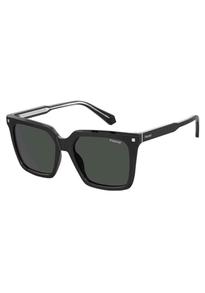 Polaroid Polarized Grey Square Ladies Sunglasses PLD 4115/S/X 0807/M9 54