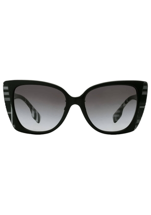 Burberry Meryl Grey Gradient Butterfly Ladies Sunglasses BE4393F 40518G 54