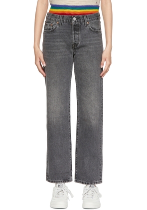 Levi's Gray 90s 501 Jeans